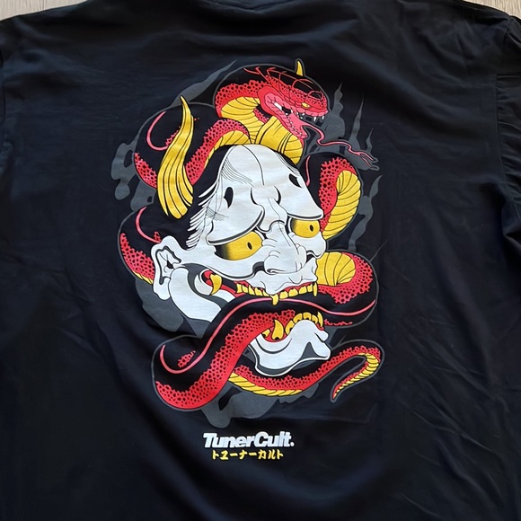 TunerCult Shirts Tunercult Oni Demon Snakes Shirt Poshmark